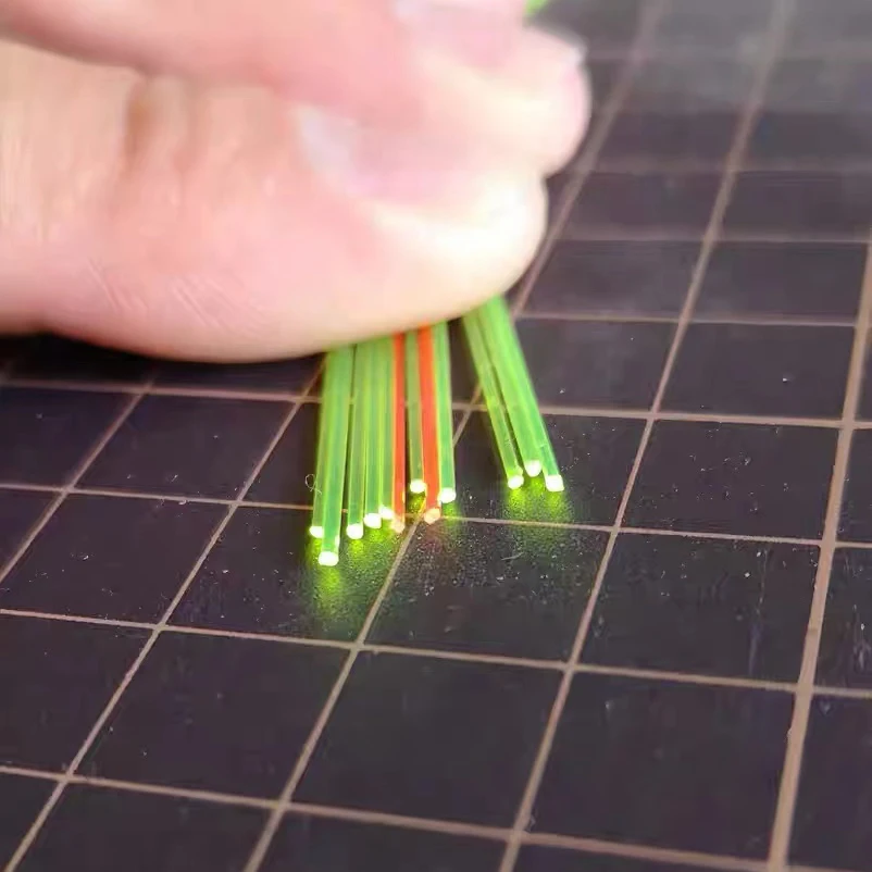 Krytac 4-дюймовый высоковидимый красный/оранжевый/зеленый OD 0 5 мм-3 мм