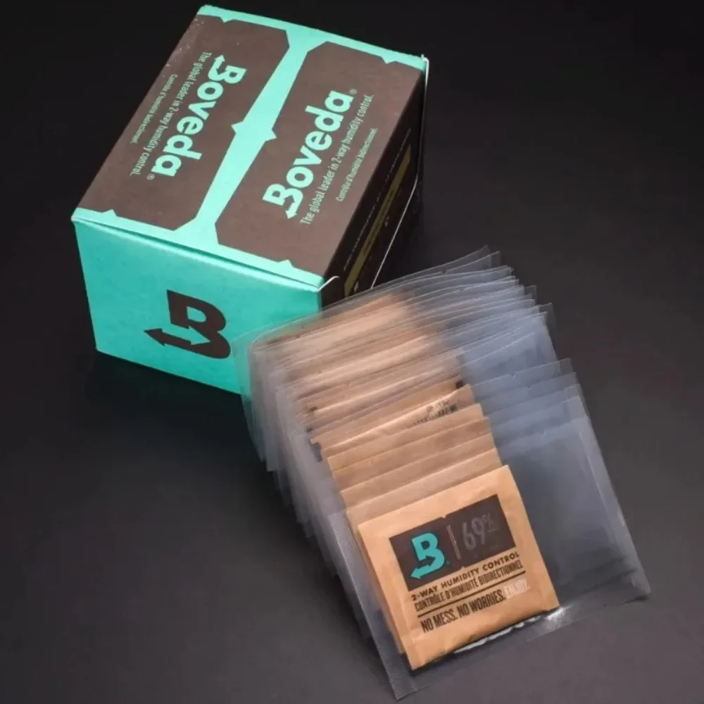 Оригинальный импортный увлажнитель для сигар Boveda 72 62 65 69% табак 8 г увлажняющий