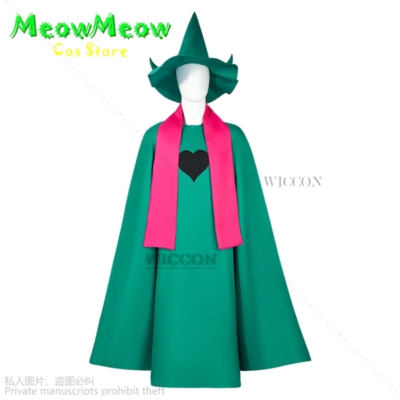 Игра Deltarune Cos Ralsei Spanton косплей фантастическая шляпа искусственная Маскировка