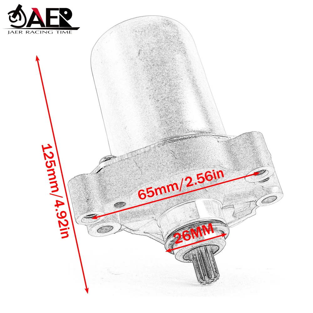 Стартер двигателя 289094 для Gilera Runner 125 FX 2T 1998-2005, Aprilia SR 125 150, Piaggio Hexagon Skipper 125 150 (art.: 3920dbd51b984) - 3920dbd51b984