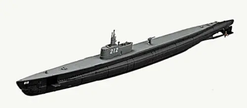 

Trumpeter 37308 1/700 SS212 Gato Class Submarine SSK 1941 Plastic Finished Model TH07912-SMT2