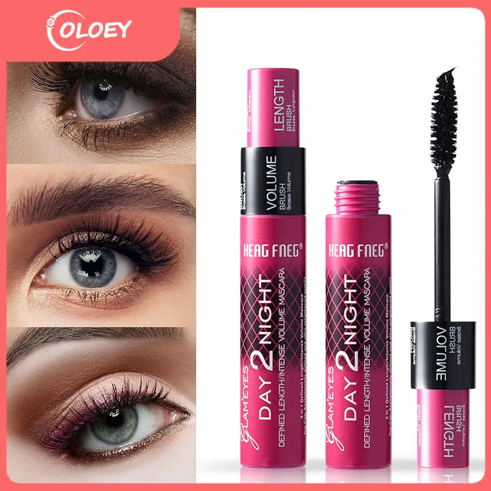 

Black Lashes Mascara 4D Silk Fiber Eyelashes Curling Thick Lengthening Eyelash Extension Waterproof Volume Lash Cosmetics Makeup