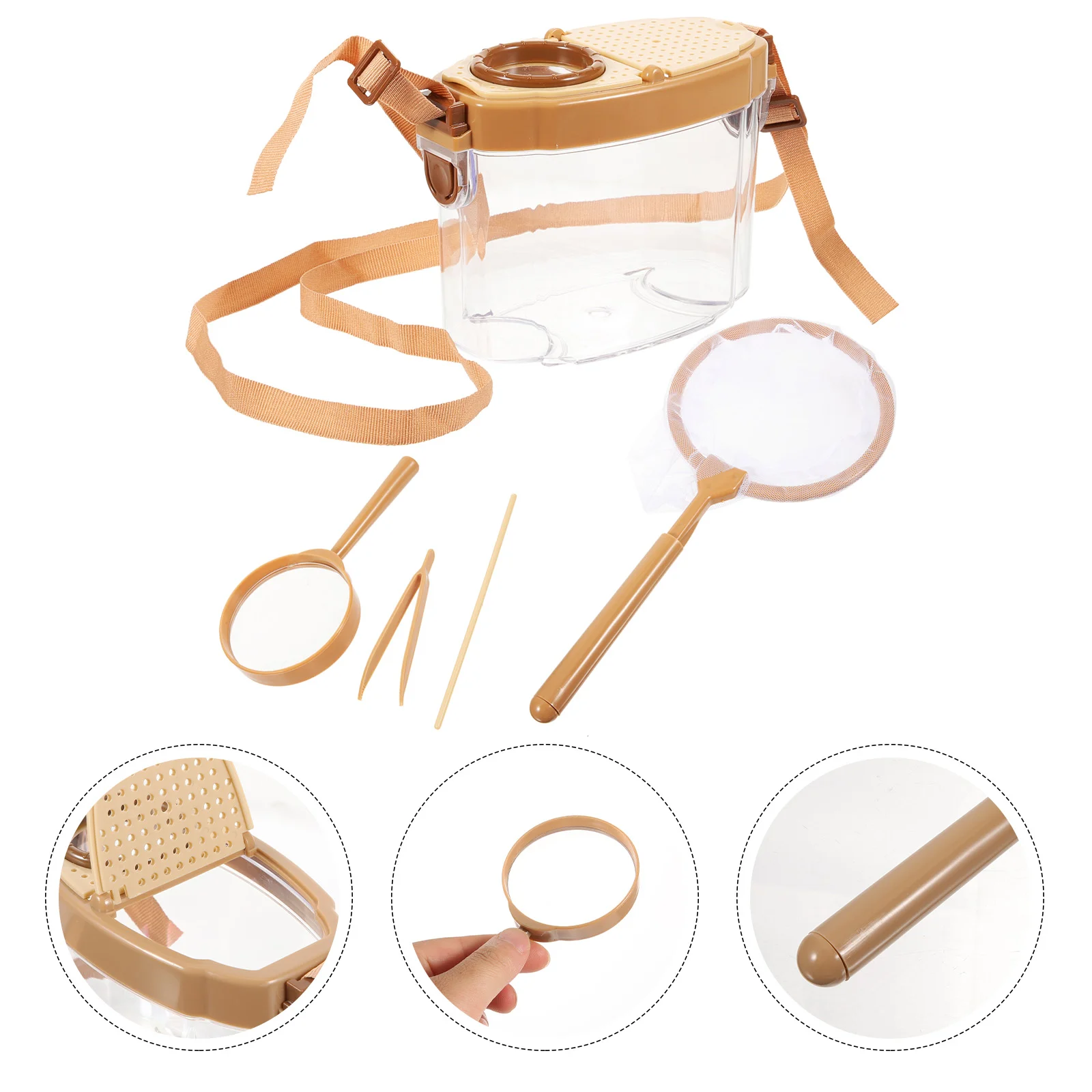

Children's Toys Outdoor Adventure Kids Bug Catcher Magnifier Exploration Tool Viewers
