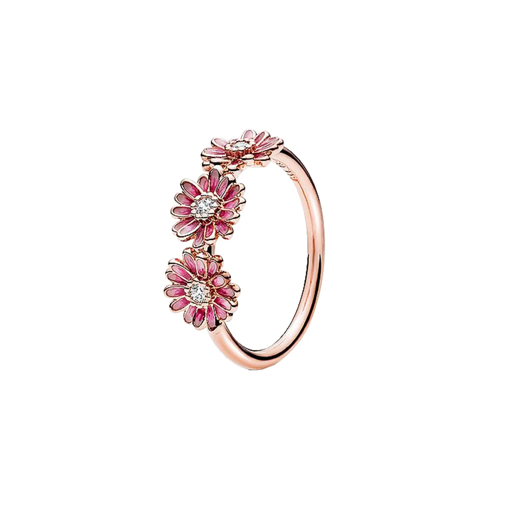 Pandora S925 Silver ChimBrand Rose Set pour femme, Détruire Andrset, Original Fashion, DIY PartyJewelry Gift 2