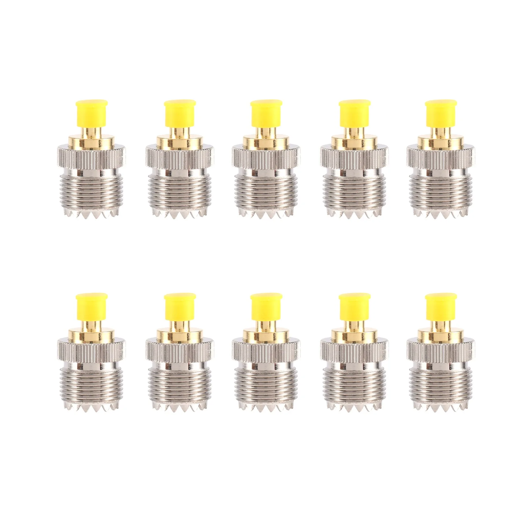 

10PCS SMA Female To UHF Female RF Coaxial Connector Adapter SO-239 SO239 To SMA