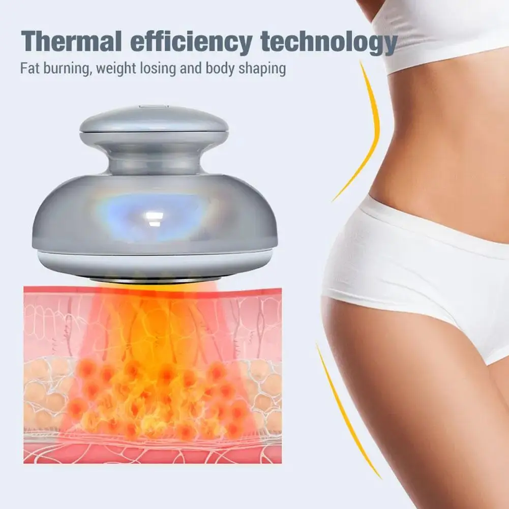 

New Body Shaping Massager USB Charging LED Heat Therapy Loss Reduction Instrument Slimming Weight Effective Cellulite Body D1X0