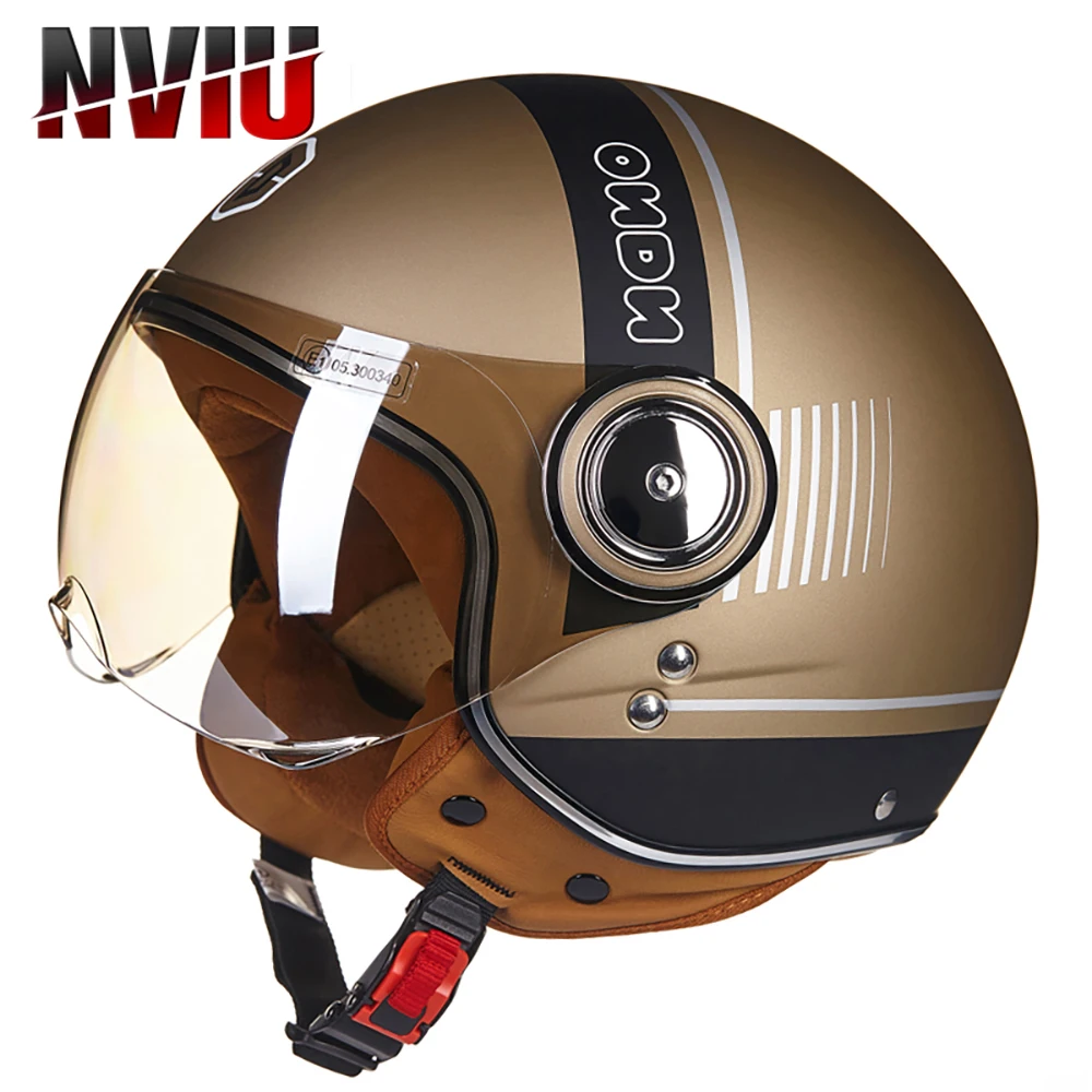 

BEON B-110 Motorcycle Helmet 3/4 Open face helmets Retro Capacete motocross Moto Scooter Motorbike Helmet