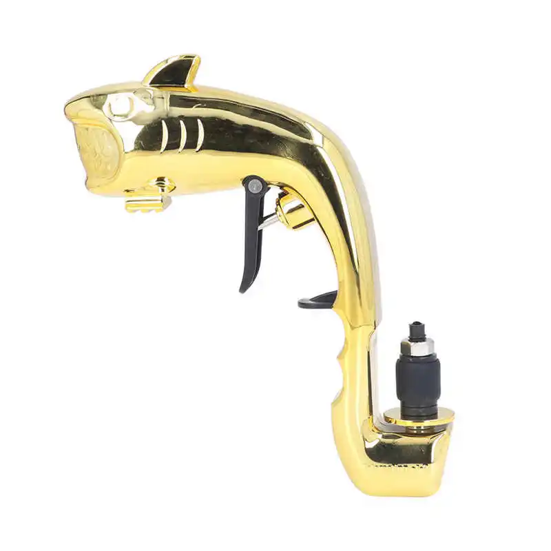 

Champagne Shooter Alcohol Sparyer Ergonomic Shark Shape Portable for Wedding