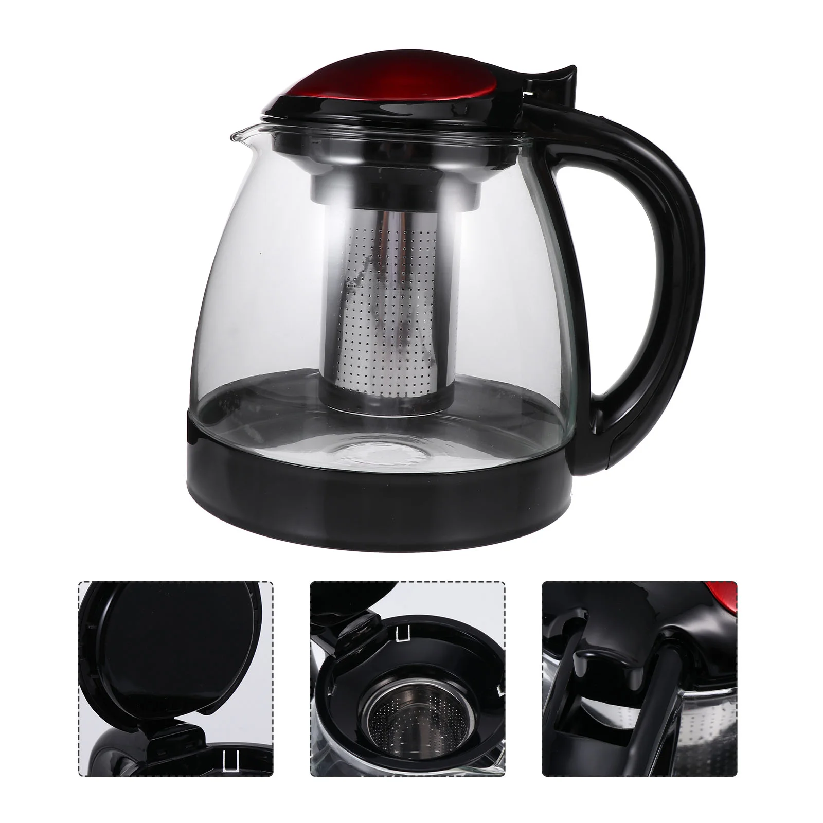 

1pc Practical Creative Convenient Tea Pot Tea Kettle Home Teapot for Home