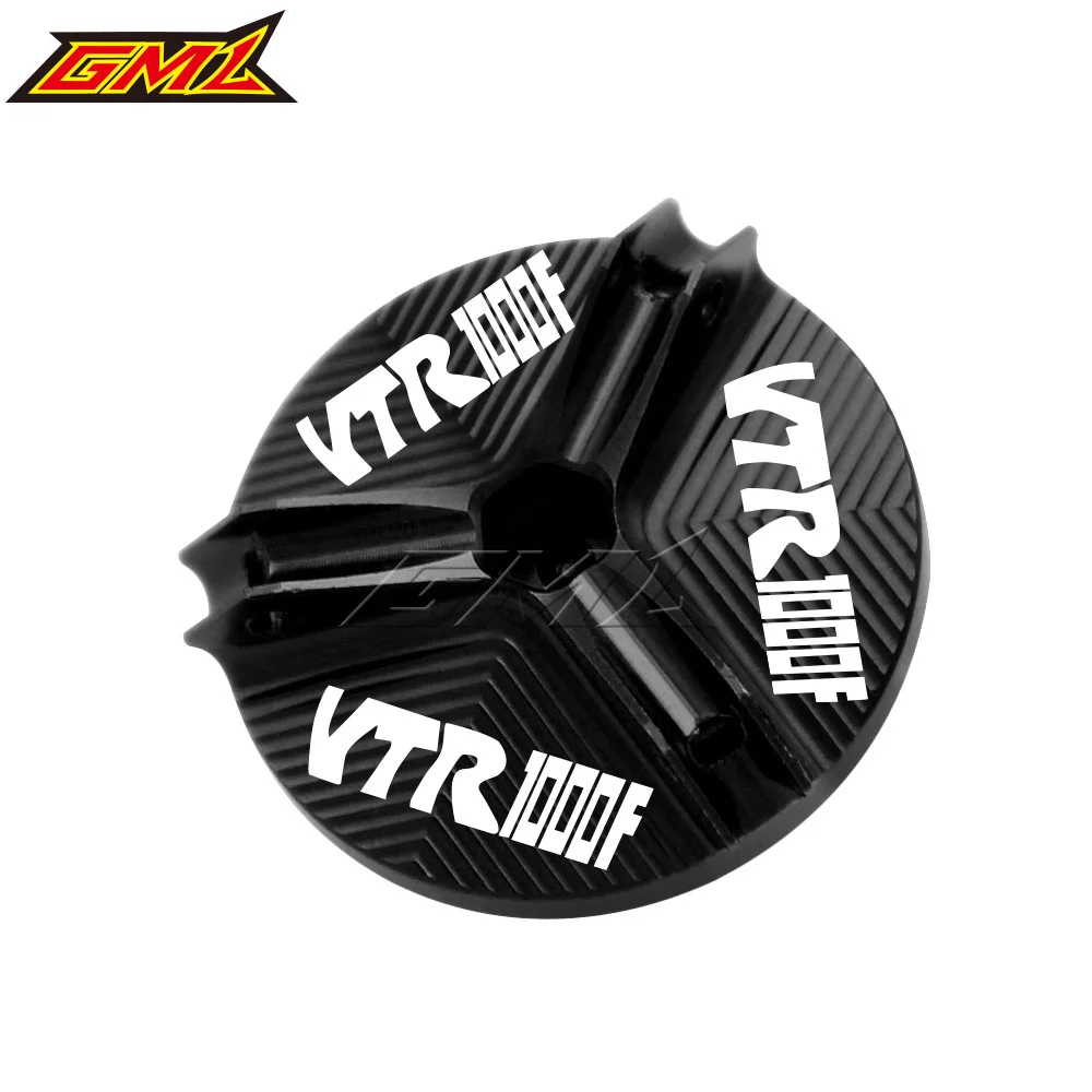 Фото Чашка маслозаливной горловины для HONDA VTR1000F VTR 1000F 1998-2005 мотоцикла с ЧПУ, алюминиевая пробка для слива моторного масла, гайка поддона, крышка чашки №2