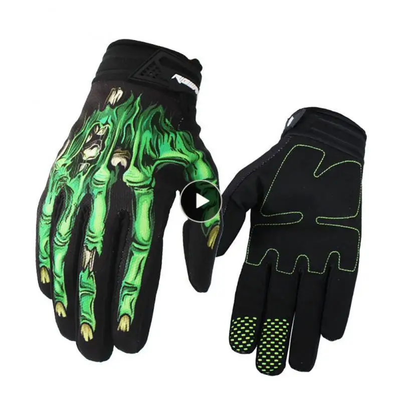 

Мотоциклетные Перчатки, дышащие гоночные перчатки с закрытыми пальцами, для спорта на открытом воздухе, езды на кросс-байке