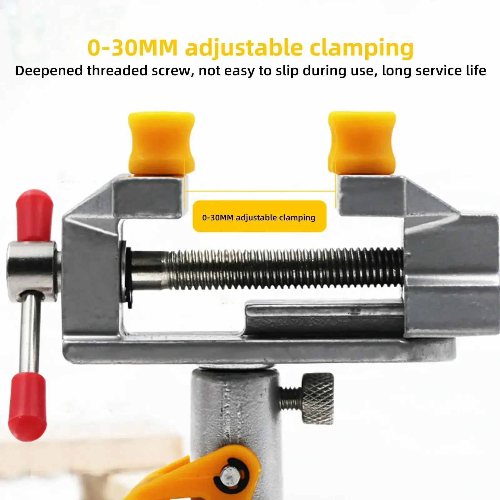 360 ° Подставка вращающийся мини-стол деревообрабатывающие вращающиеся тиски