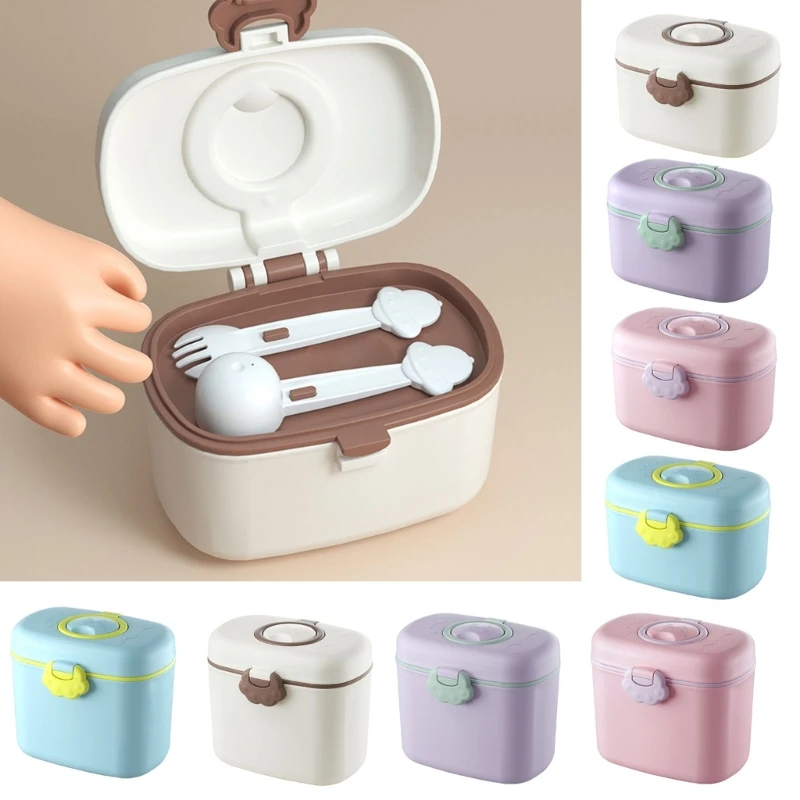 

Baby Formula Rice Flour Container Box Dispenser Infant Bottle Feeding Product