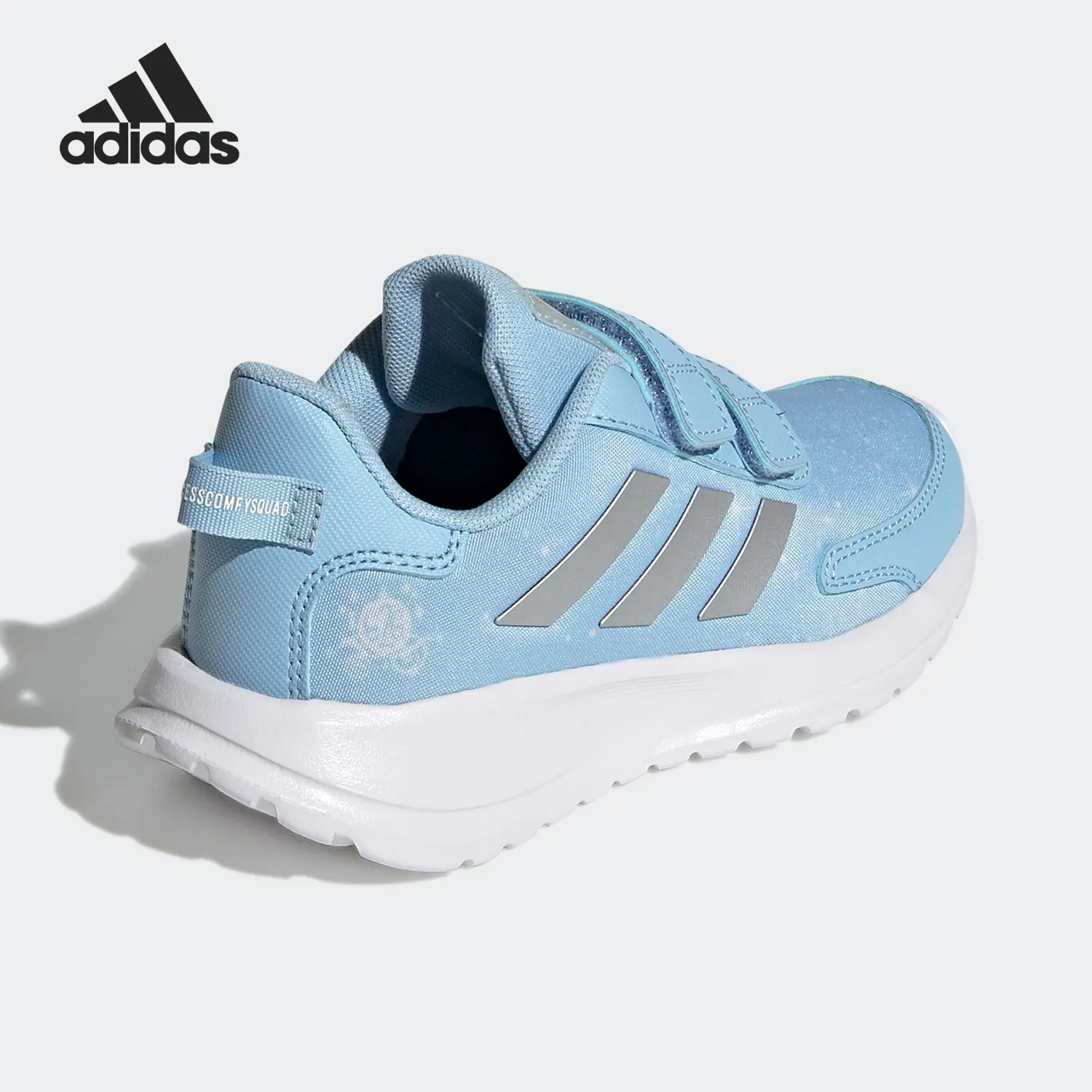Фото Оригинальные детские низкие спортивные и повседневные кроссовки Adidas TENSAUR RUN C, модель H04741. №4