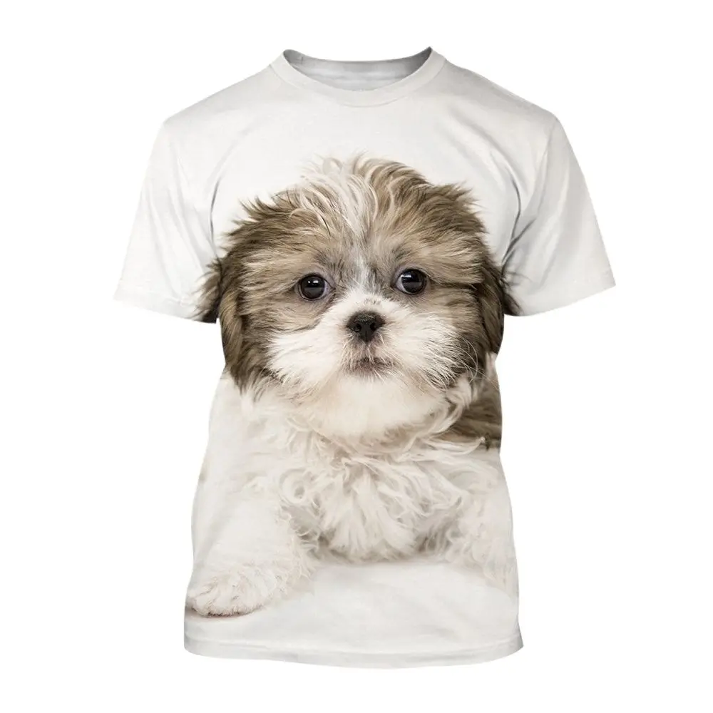 

Fashion Trend Animal Pattern T-shirt Summer Harajuku Style Trending Products use Comfortable Breathable Material Short Sleeve