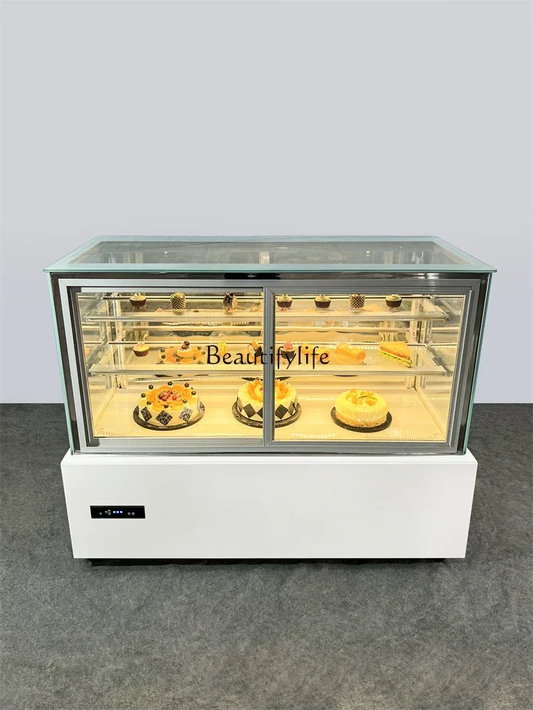 Подставка под прямым углом входная дверь для торта Холодильная витрина с