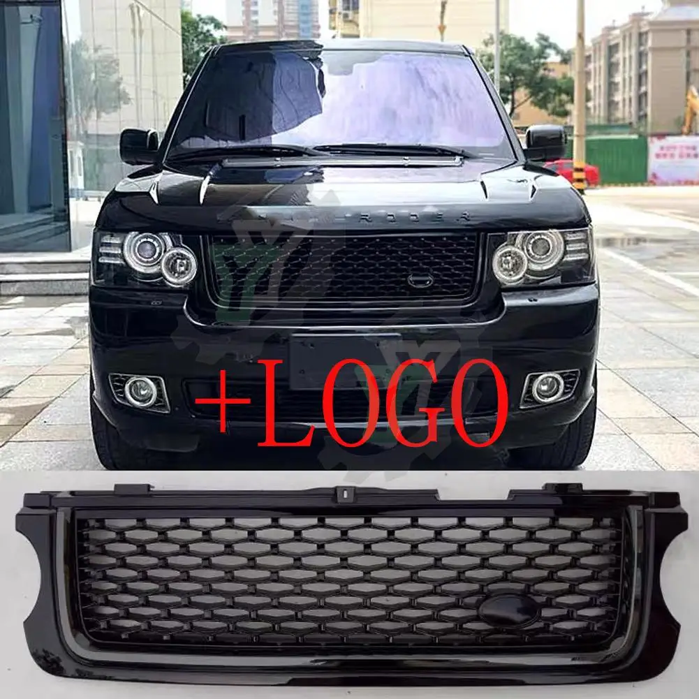 

Модифицированная решетка радиатора для Range Rover Vogue L322 2010 2011 2012, Автомобильная крышка, передняя гоночная решетка