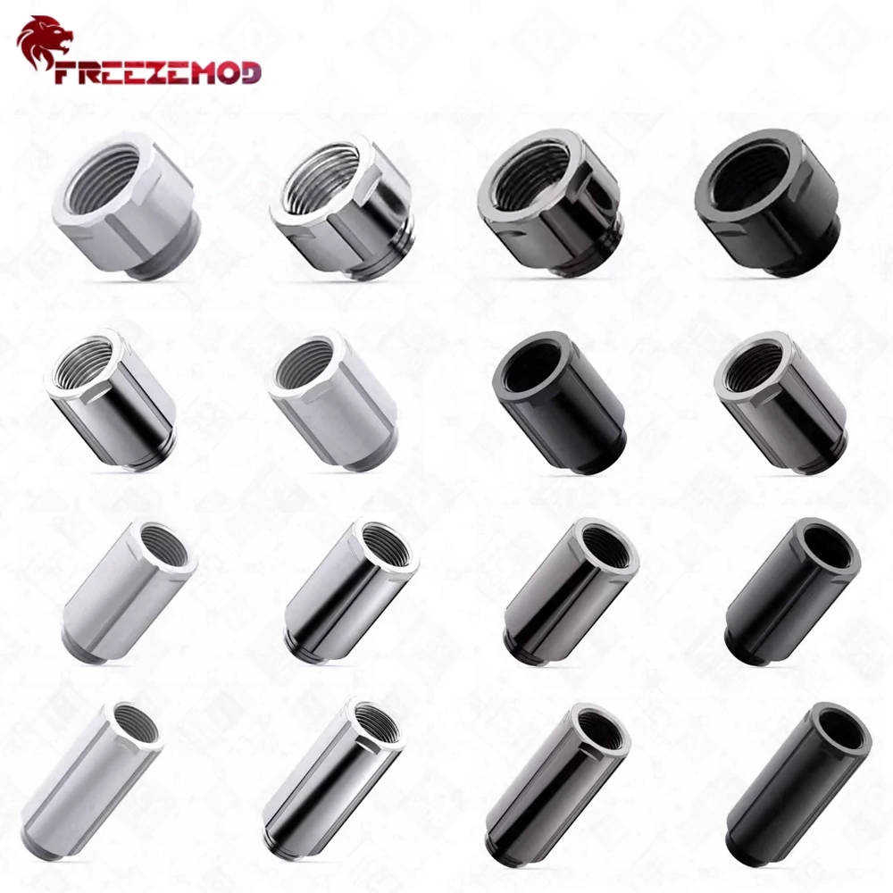 Оптовая продажа FREEZEMOD Мужской Женский удлиненный фитинг 10 мм/20 мм/30 мм/40 мм Латунь