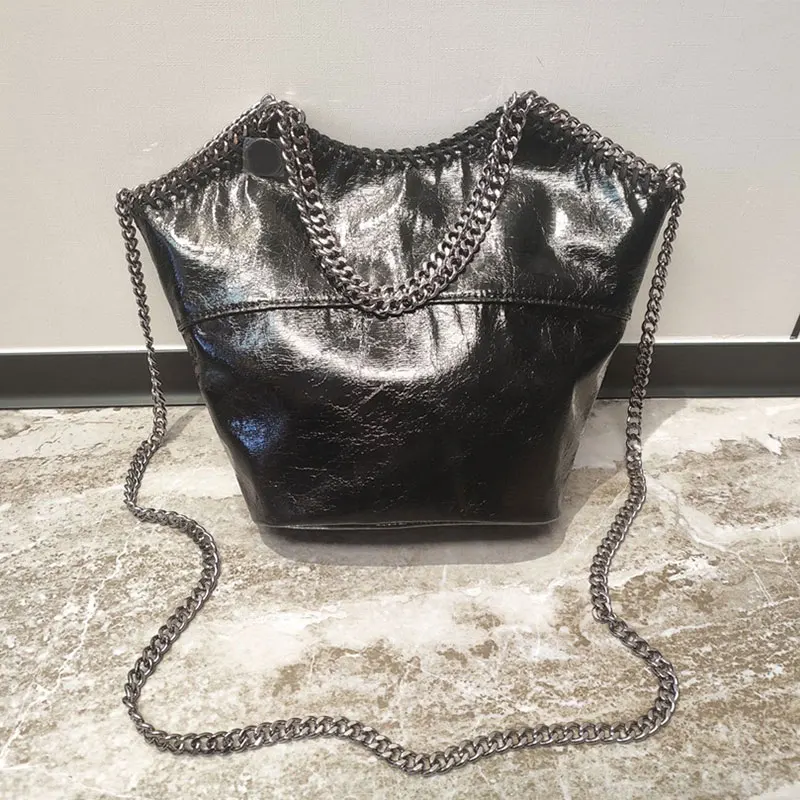 Роскошная сумка на цепочке модный дизайн женская корзина для овощей через плечо