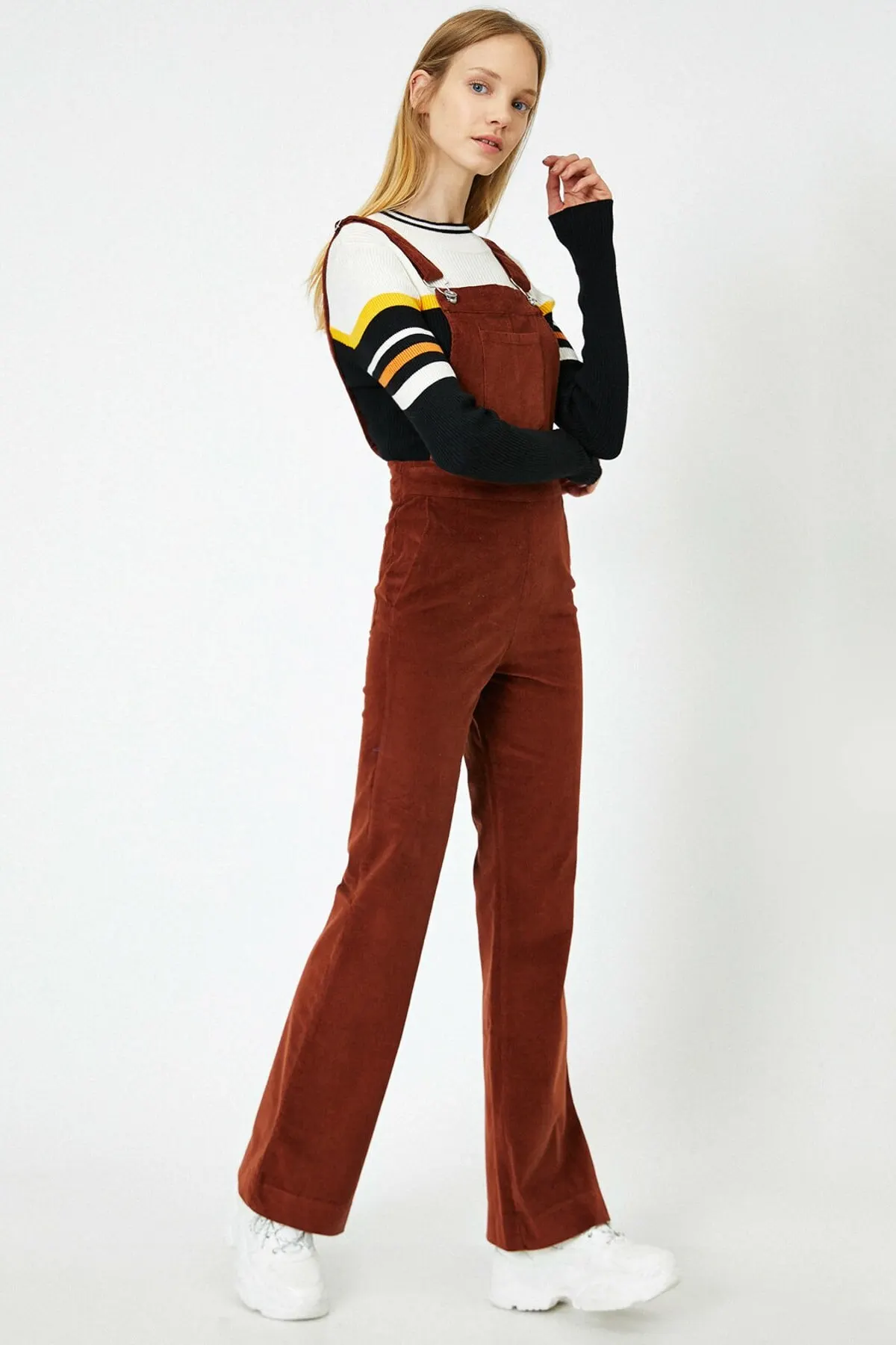 

Women's Overalls Coffee Style Hot Casual Sleeveless Loose Baggy Trousers Jumpsuit Jumpsuit Pants Romper Jumpsuit Jumpsuit