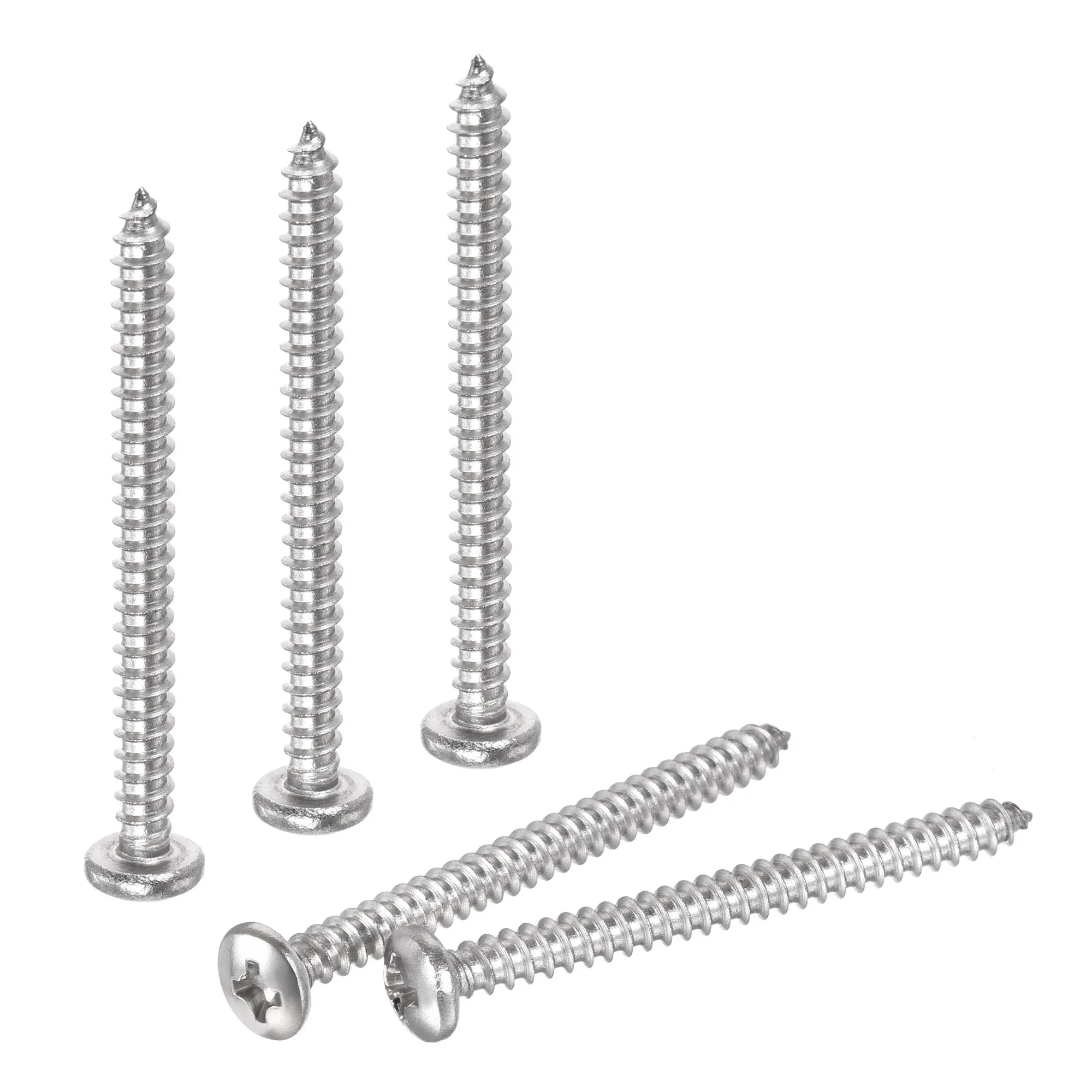 

Uxcell шурупы машины #6x1-5/8 Phillips винт 304 болты из нержавеющей стали 100 шт