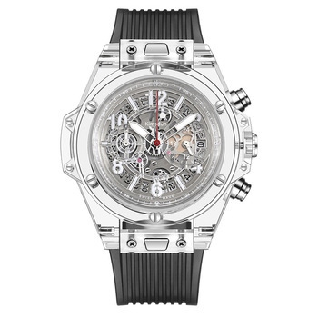 New Watch for Men Quartz Calendar Watches Man Luxury Top Brand Hip Hop Sports Wristwatch Male Clock Hombre Relogio Masculino-37334
