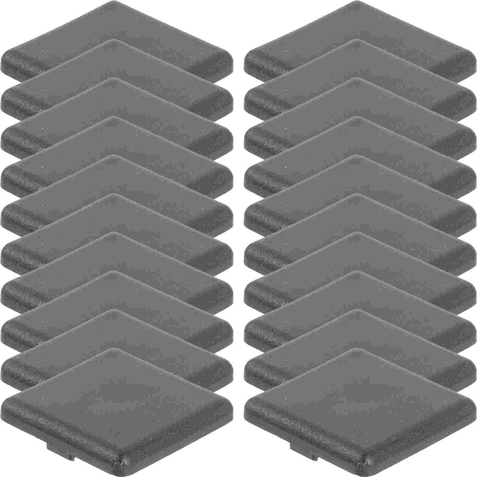 20 шт. алюминиевая экструзионная торцевая крышка колпачки для окон защитная