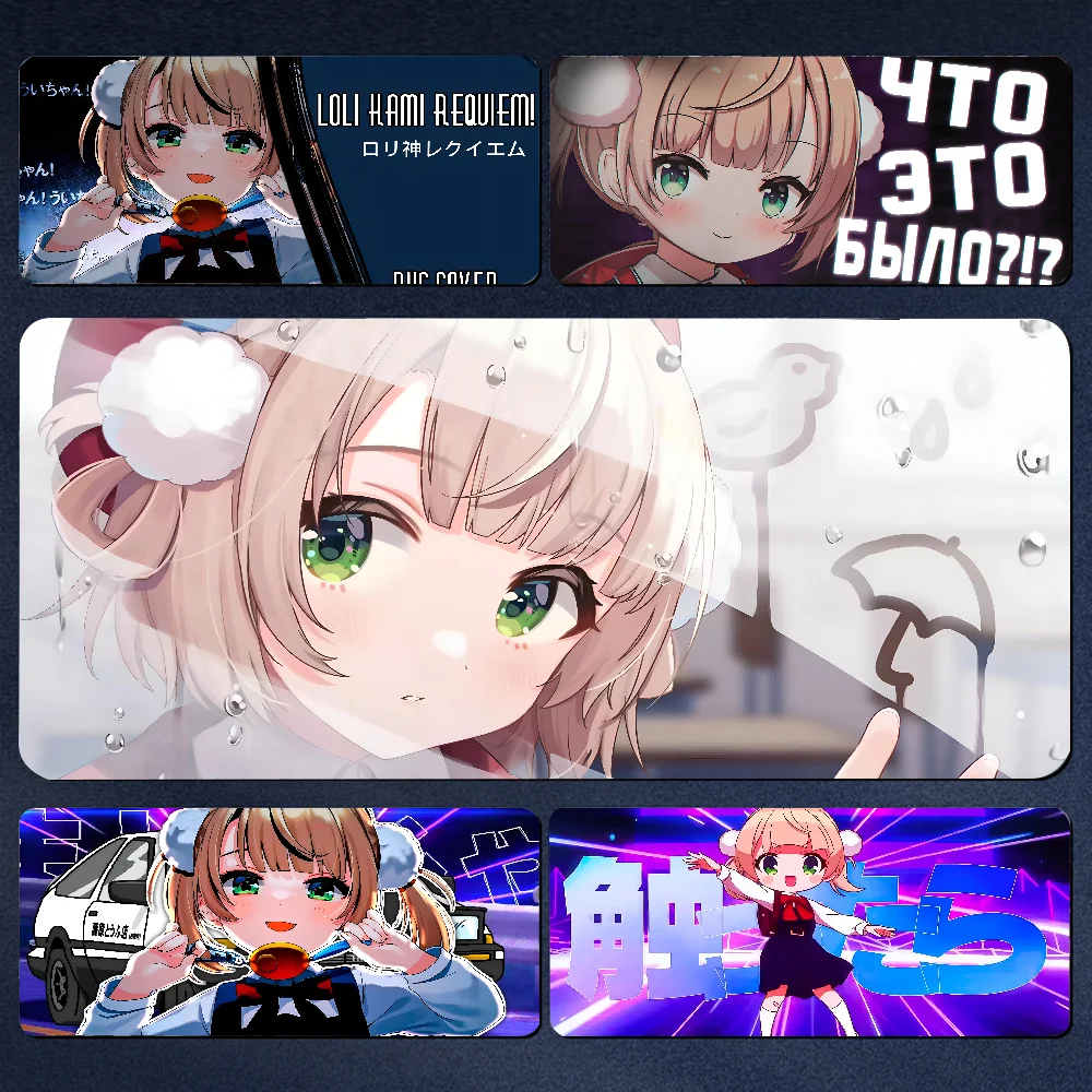 Коврик для мыши S-Shukusei Loli Kami Реквием большой игровой коврик LockEdge утолщенный