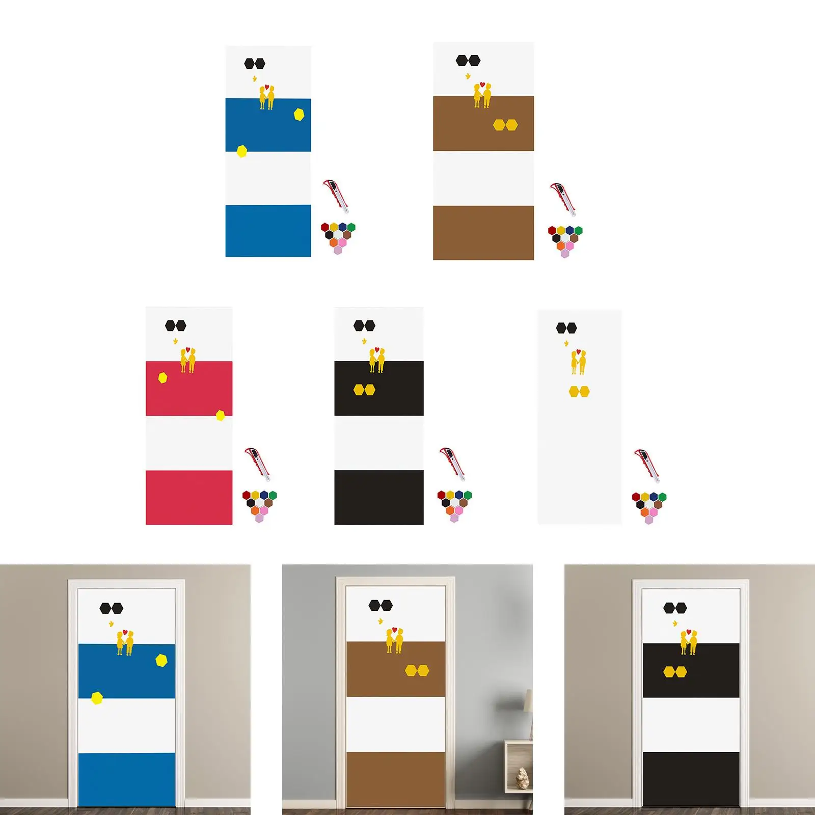 4-х шт. акустическая панель с шумоподавлением фетровая плитка акустические