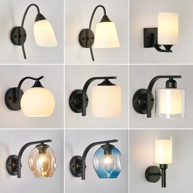 

Современная Минималистичная настенная лампа для спальни