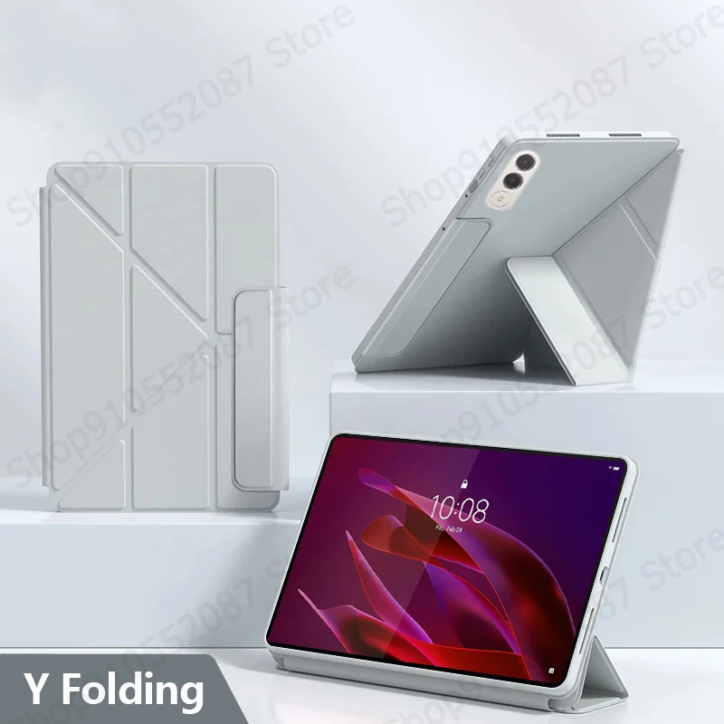 Фото Чехол для Lenovo Yoga Tab 11.1, модель tb710fu, умный складной чехол из искусственной кожи с магнитной подставкой для Lenovo Yoga Tab 11.1 дюймов, чехол-коке №1