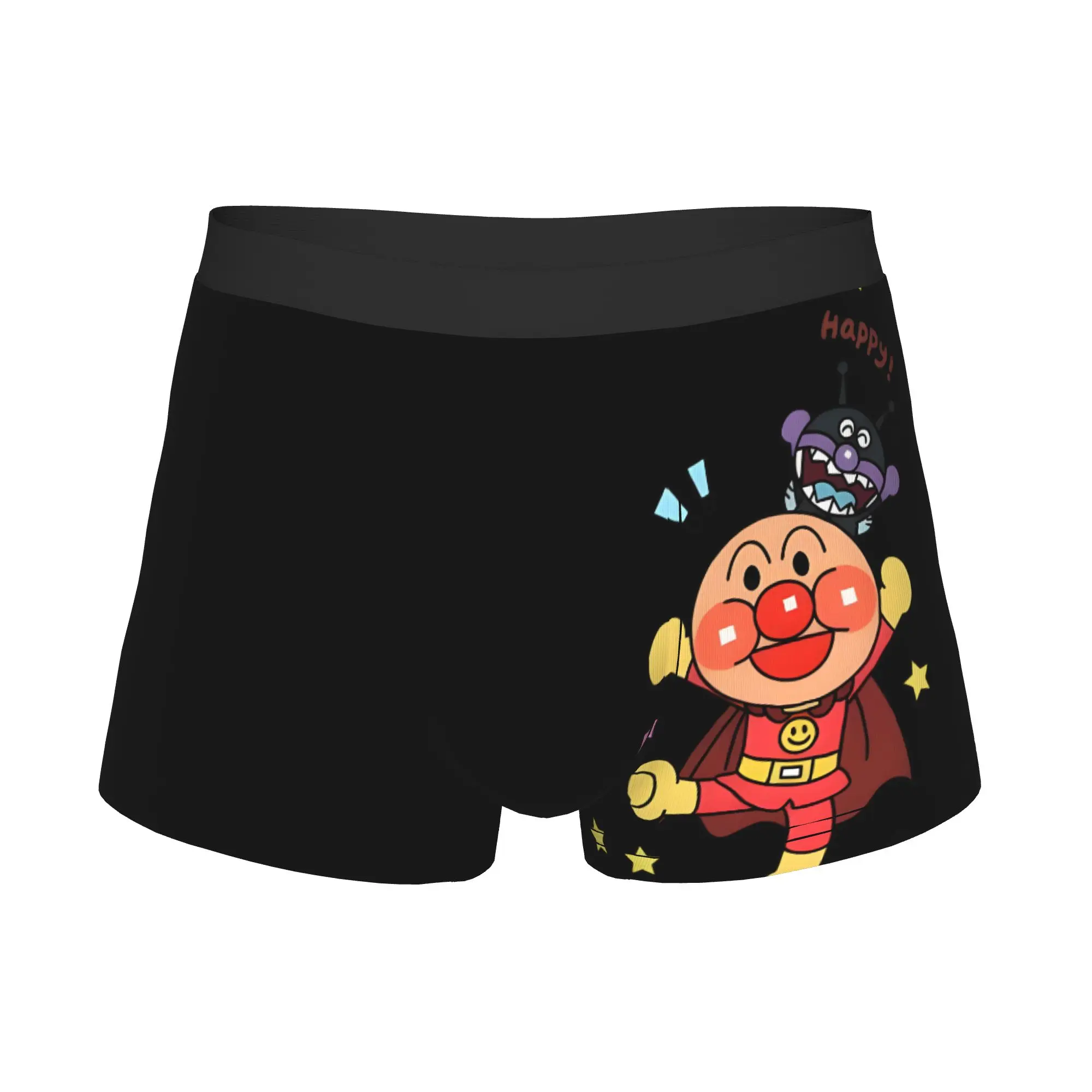 Фото Мужские трусы-боксеры Anpanman от Bandai (Япония) – дышащие, удобные, в стиле аниме-супергероев №3