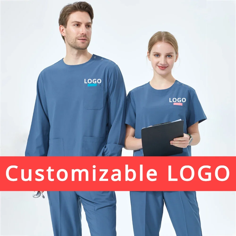 Индивидуальный логотип для мужчин и женщин ежедневный хирургический скраб набор