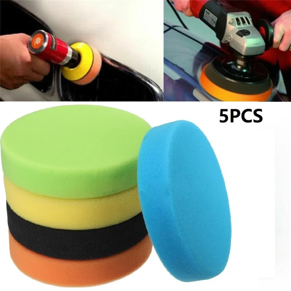 

Polishing Sponge Waxing Buffing Pad *For Black Pad: Perfect For Removing Moderate Swirls, Holograms, Water Spots And Light Defe