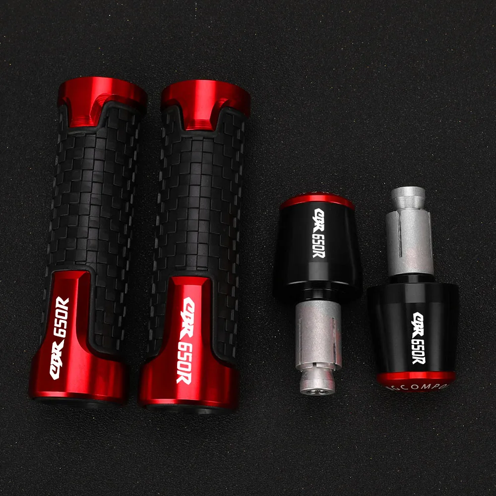 

CBR650R Motorcycle Accessories For Honda CBR 650R 650 R 2018-2024 2023 2022 2021 22MM Handlebar Grips Handle Bar Cap End Plugs