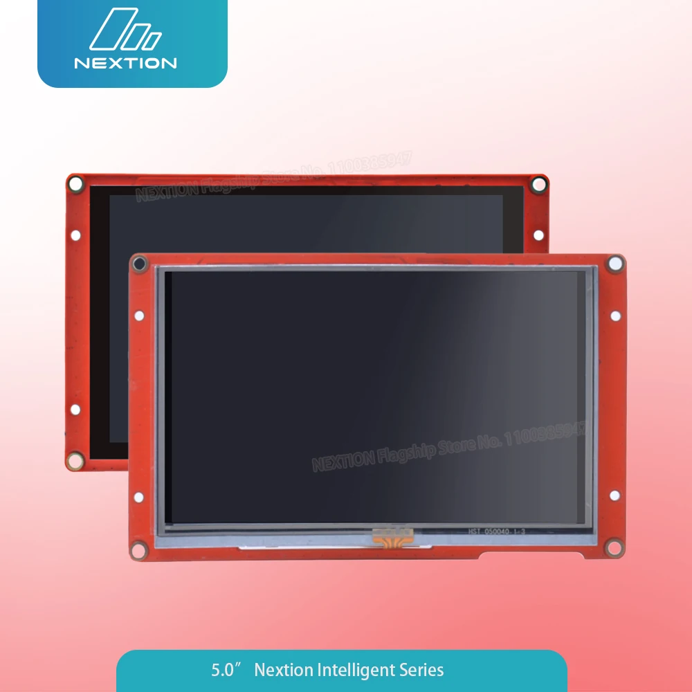 Nextion NX8048P050-011C/R 5.0” Intelligent Series HMI Touch Display  LCD-TFT Capacitive/Resistive Touchscreen without Enclosure