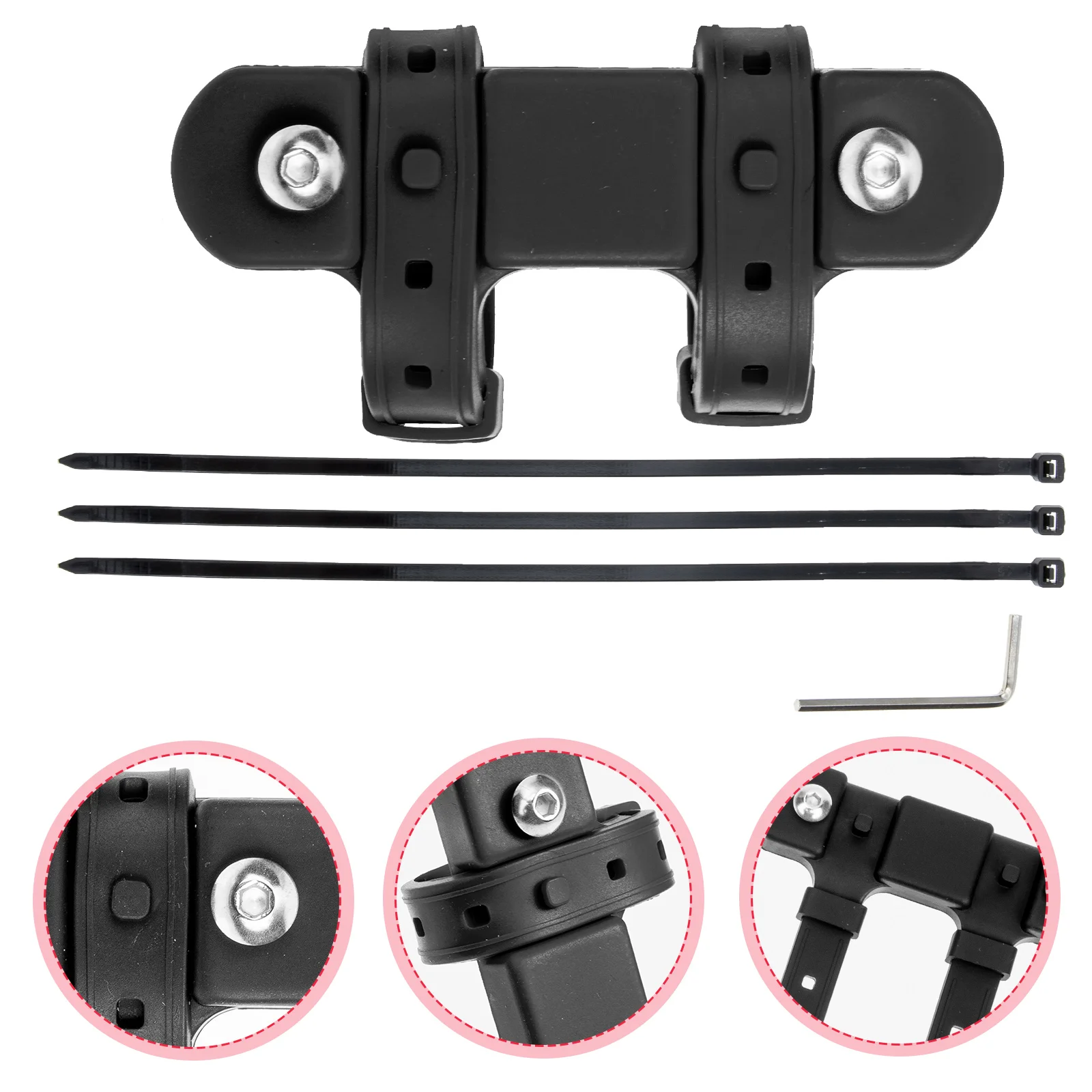 

1 Set of Bottle Holder Mount Base for Bike Water Bottle Holder Adapter Water Bottle Clamp