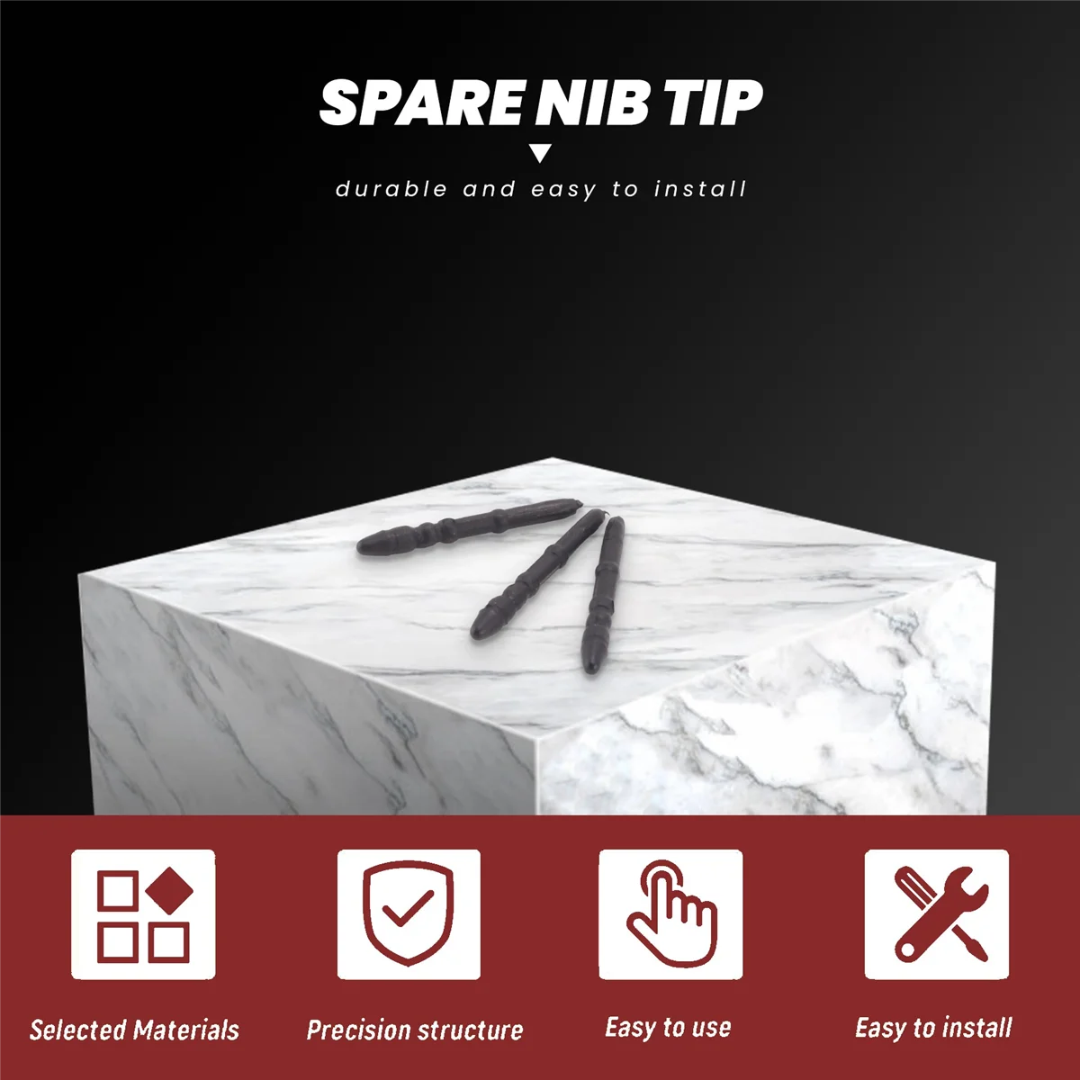 3 упаковки для Surface Pro сменные наконечники шт. сменный стержень контактный стилус