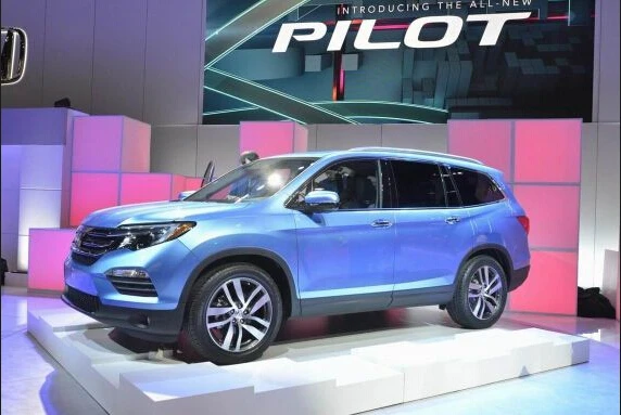 2 шт. боковые рейки на крышу Honda Pilot 2016-2023