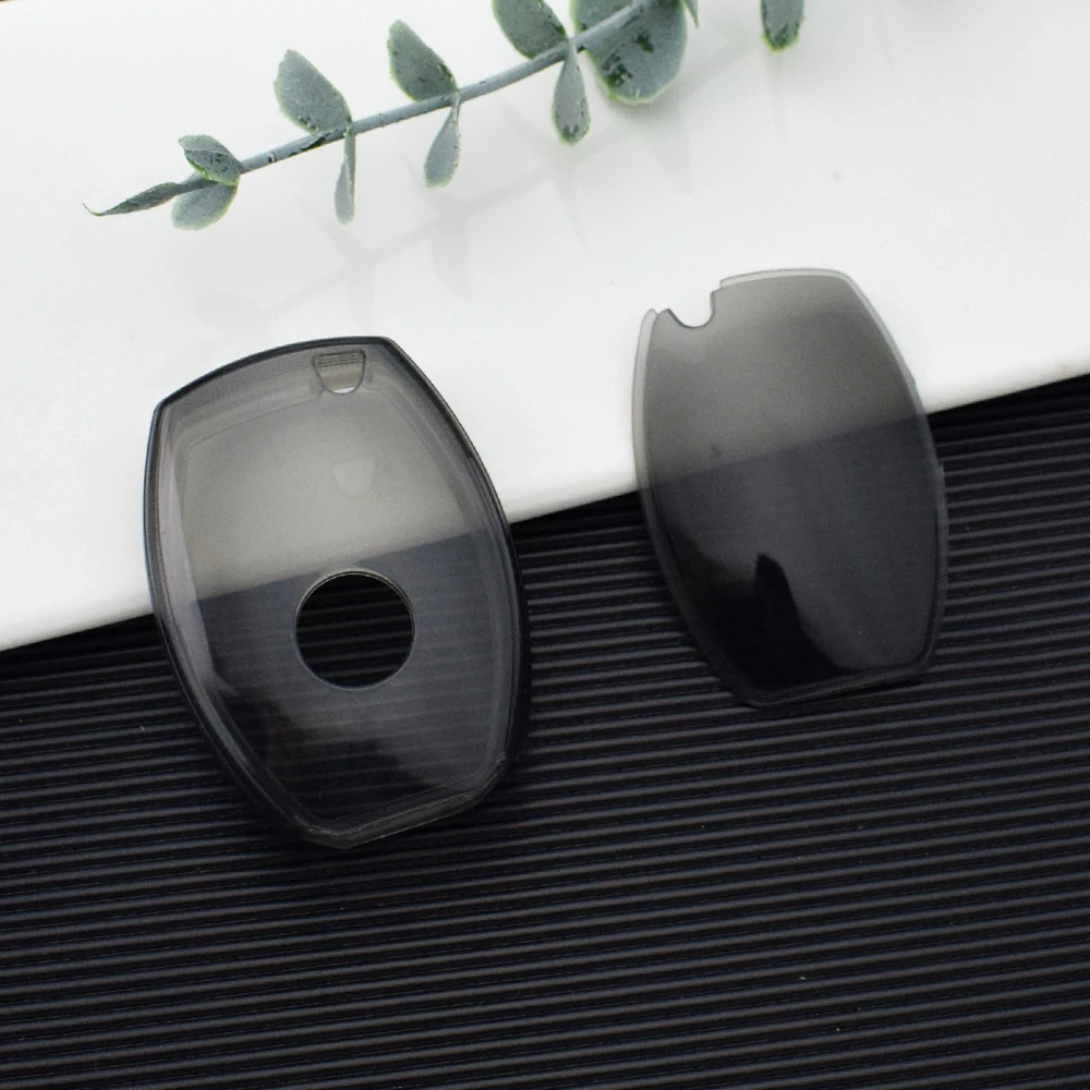 

Прозрачный чехол для автомобильного дистанционного ключа, брелок для Mercedes Benz A C E S G Class GLA CLA GLK GLC CLS W204 W463 W176 W251 W205