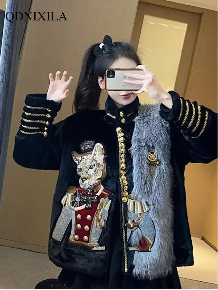 Coat Women Winter 2022 New Female Autumn and Winter Explosions Young Mink Coat Fur One Luxury Woman Fur Women's Jackets