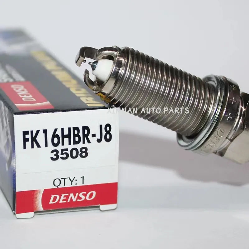 

4PCS Original dual iridium spark plug denso FK16HBR-J8 3508 90919C1006 is applicable to 6AR Toyota D4S Camry