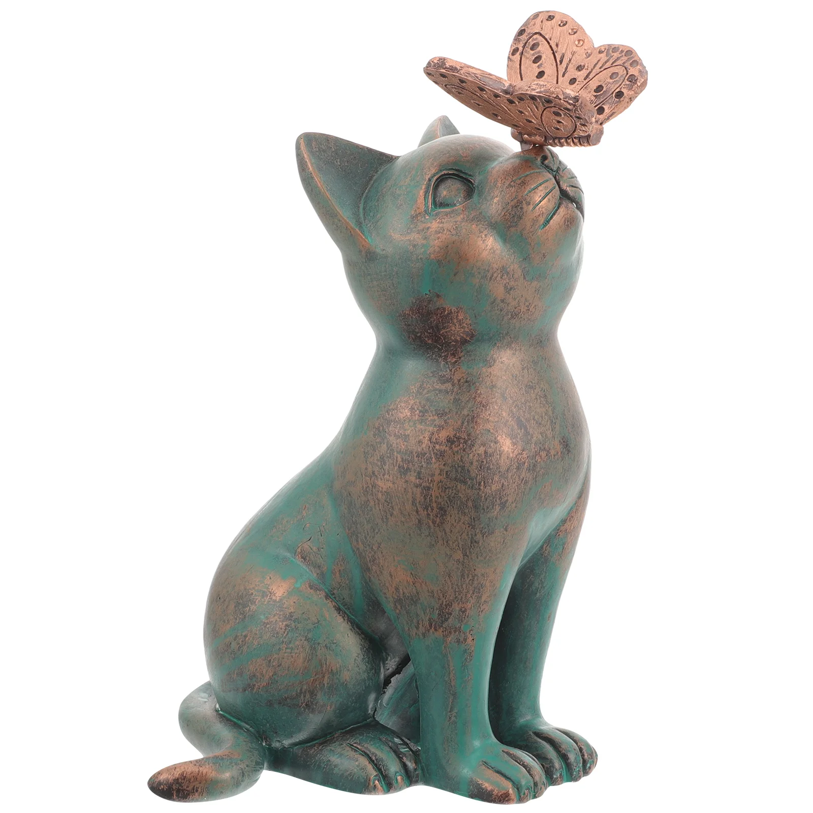 

Cat Figurine Mini Resin Figure Cat Party Decoration Animal Decor Resin Figure