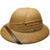 Parent-child Summer Straw Helmet Pith Sun Hats For Child Boy Girl Vietnam War Army Hat Dome Hat Safari Jungle Miners British Cap 6