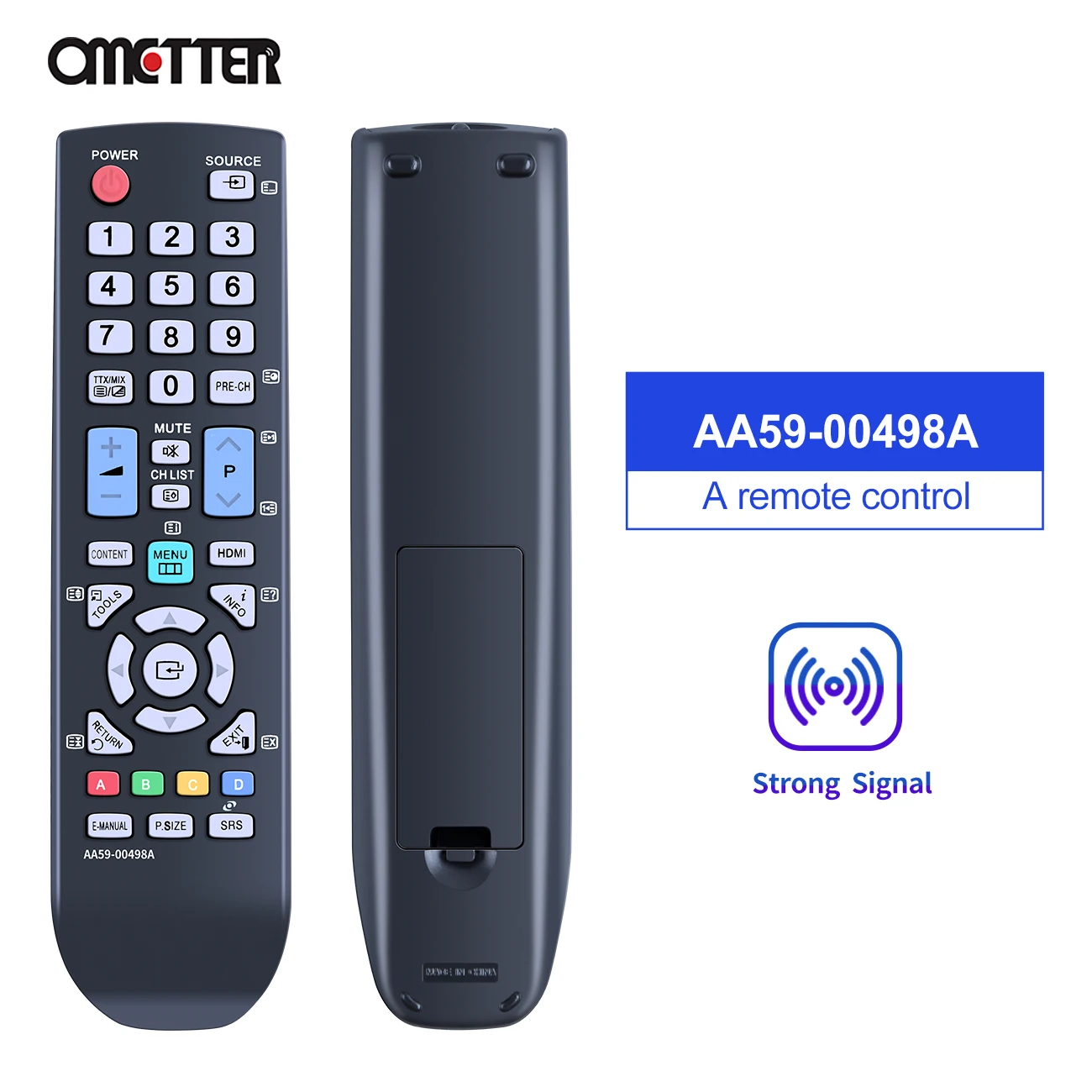 

Товар подходит для Samsung LED LCD HDTV Remote Control AA59-00498A