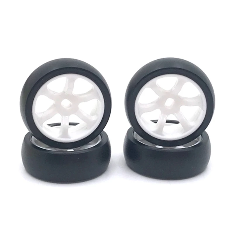 

4pcs Hard Plastic Drift Tire Tyre Wheel For Wltoys 284131 K969 K989 P929 Mini-Z Mini-Q Mini-D 1/28 RC Car Upgrades Parts