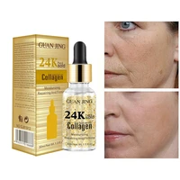 24k gold collagen face serum moisturizing anti aging wrinkle hyaluronic acid shrinks pores beauty facial essence skin care 30ml