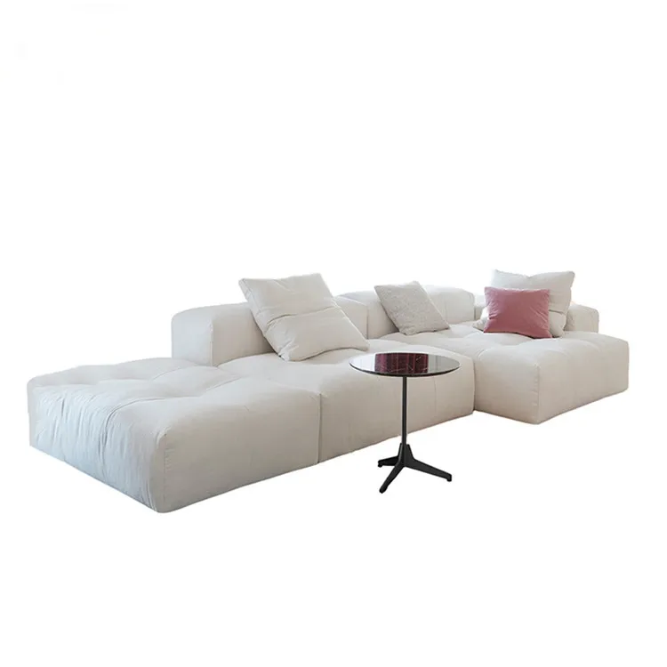 Большой мягкий тафтинговый диван Sergio Bicego The Pixel Модульный Секционный Высоко