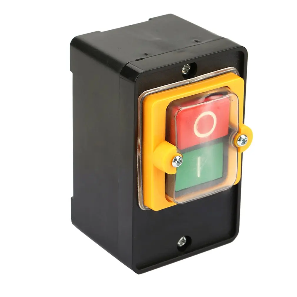 

Durable Machine Drill Motor Waterproof Accessories Switch KAO-10H Industrial Push Button for Cutting ON/OFF Electric Home