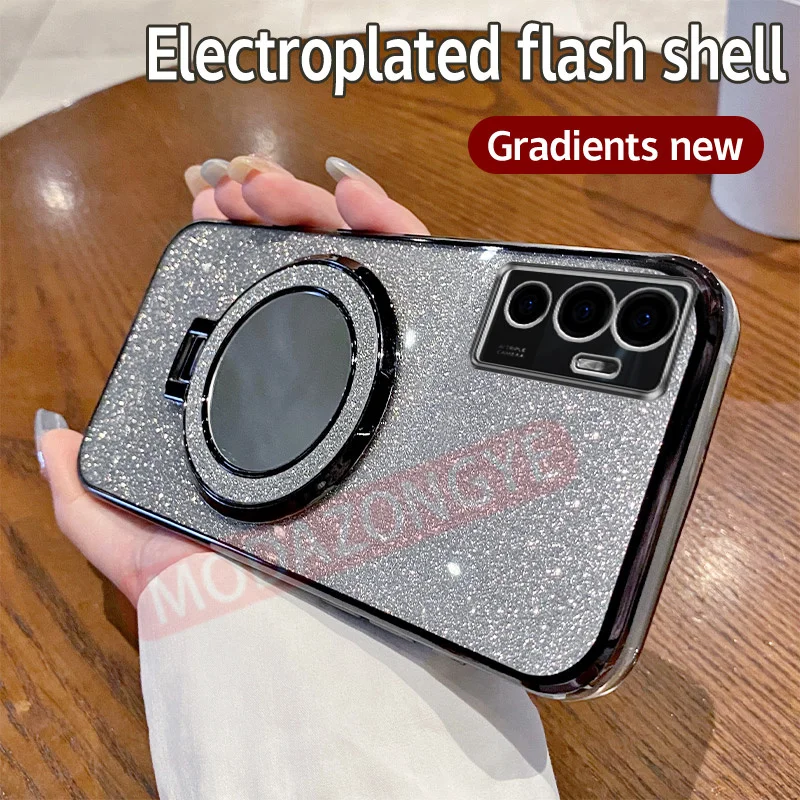 ДЛЯ Vivo V23e Φ мягкий силиконовый гальванический TPU чехол V2116 V2126 для телефона с